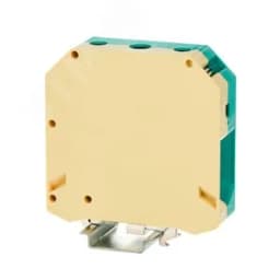 Клемма заземления, винтовой зажим, 2 точки подключения, 95 кв.мм