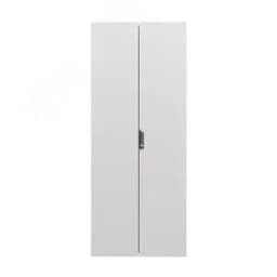 Дверь двойная сплошная IT-CQE 1400x800. RAL7035