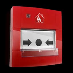 Извещатель пожарный ручной, питание по шлейфу ИПР-55К