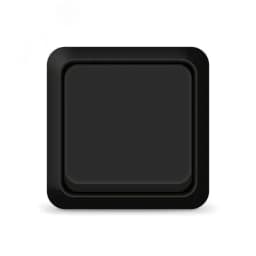 Выключатель одноклавишный UNIVersal серия Олимп, о/у, 10А, 220В, черный Универсал