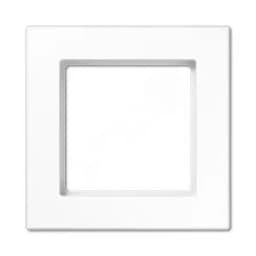 Рамка 1-я для горизонтальной/вертикальной установки Серия- ACreation Материал- термопласт. Цвет- белый JUNG