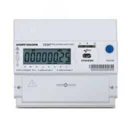 Счетчик электроэнергии трехфазный CE307 R34.749.OA.QYUVLFZ SPds Мск