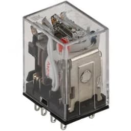 Реле промежуточное 24В переменного тока 4пк 3A РЭК78/4 с индикацией