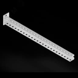 Консоль легкая 40х40 L600 s=2,5 оцинкованное П(U)-образная СОЭМИ