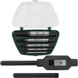 Набор экстракторов спиральных конических с держателем 7 предметов Jonnesway