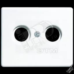 Крышка для телевизионной розетки  черная