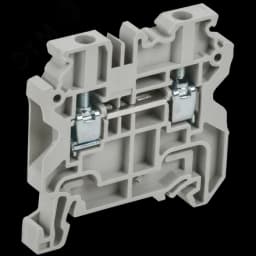 ARMAFIX Колодка клеммная CY4 винтовая 4мм2 проходная серая Ex IEK