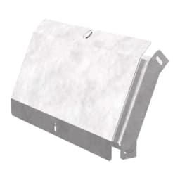 Угол вертикальный внешний 45 градусов с крышкой Стандарт 400х50 Промрукав