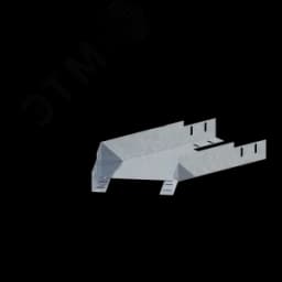 Лоток монтажный угловой 45 горизонтальный ЛУ45Г.200.100.488.1.2