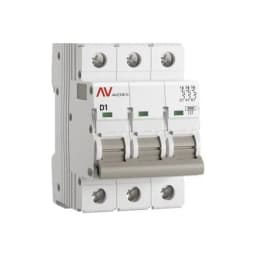 Выключатель автоматический AV-10 3P 1A (D) 10kA EKF AVERES