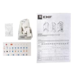 Основание силового щита Nova с DIN-рейками 36мод. IP41 PROxima EKF nv-pbase-36