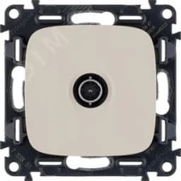 Valena ALLURE Розетка ТВ c топологией звезда 0-2400 МГц С лицевой панелью Слоновая кость