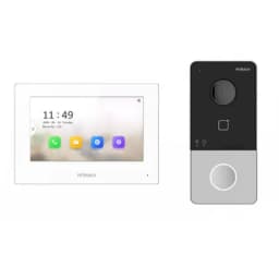Комплект IP видеодомофона 7" Hiwatch DS-D100IKWF(B)
