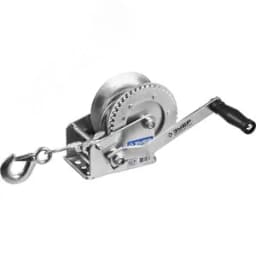 Лебедка ручная барабанная "Профессионал", тяговая, тросовая, 0,7т, 8м 43113-0.7_z01 ЗУБР