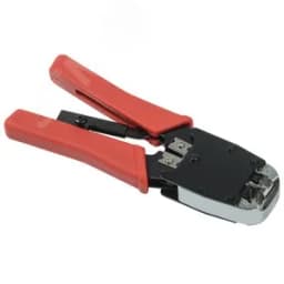 Инструмент обжимной для RJ-45 RJ-12 RJ-11 с фиксацией рукоятки