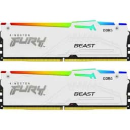 Оперативная память Fury Beast White RGB KF560C36BWEAK2-64 Kingston