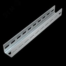 Швеллер 50х50х4,0 L1300 мм тройная перфорация HD85 КМ-профиль