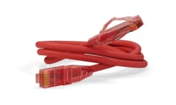 Патч-корд U/UTP, 5е Hyperline PC-LPM-UTP-RJ45-RJ45-C5e-3M-LSZH-RD