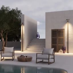 Столб для паркового светильника Maytoni Pillar O473PGF