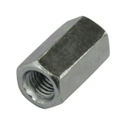Гайка соединительная оцинкованная М6 (DIN 6334) (100 шт/уп) Промрукав