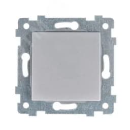 Аксиома Механизм выключателя одноклавишного скрытой установки С110-447 Алюминий 121023 Кунцево