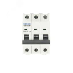 Автоматический выключатель HGD63P 3PMCS0000C 00020 3 полюса, 20А, ток к.з. 10kA, хар-ка C