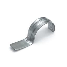 Скоба металлическая однолапковая СМО d31-32 мм для монтажного пистолета (без отверстий) (50 шт/уп) Промрукав