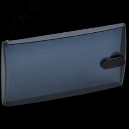 Дверца для корпуса пластикового ЩРН(В)-П-6 IP41 черная прозрачная UNION Compact