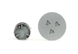 Столбик парковочный "ГОРОД" съемный с креплением для цепи 750х76мм