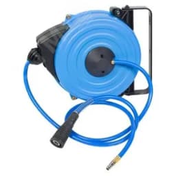 Шланг на автоматической катушке, полиуретановый 8х12 мм, 15 м, резьба 1/4"