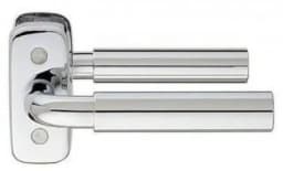 Ручка для дверей из профиля толщиной 50-70мм, латунь хромированная PARLAMENT 2/0650 ABLOY