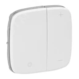 Valena ALLURE Лицевая панель для кнопочного светорегулятора Белая Legrand Euro