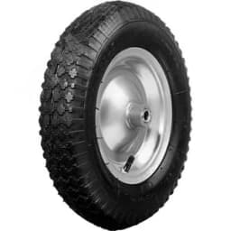 Колесо пневматическое для тачки (арт. 39904), стальной диск, СК-2, 4"x380 мм