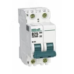 Автоматический выключатель 1P+N 25А характеристика B ВА-101 4.5кА