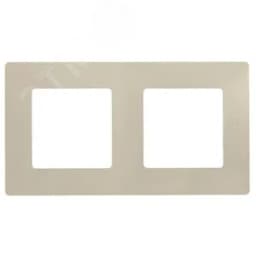 ETIKA Рамка 2 поста слоновая кость LEGRAND