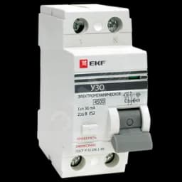 Выключатель дифференциального тока (УЗО) 2п 50А 30 мА УЗО PROxima