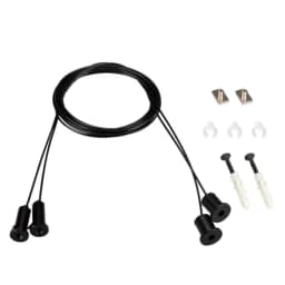 Подвес ARL2x2m Set BLACK Pad 9x2mm Arlight Металл 0391871