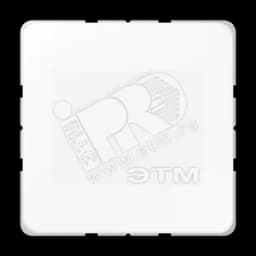 Крышка без отверстий с несущим каркасом для произвольных вырезов  белая