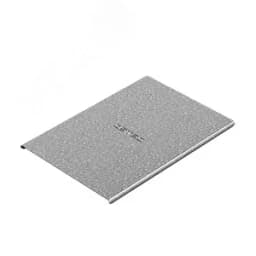 Крышка к повороту вертикальному вниз левому/правому к лотку 300, толщина 1,0 мм, Сендзимир цинк OSTEC