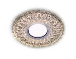 Встраиваемый точечный светильник MR16 со светодиодной подсветкой Ambrella Light S380 CLWW