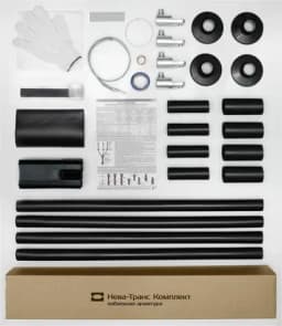 Муфта кабельная концевая наружн. установки 1кВ КНТпН 4х(150-240мм) с болт. наконечн. Нева-Транс Комплект 22020098