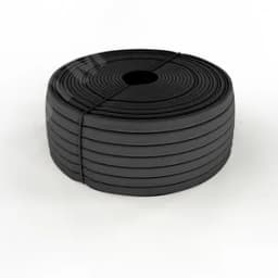 Трубка кембрик ТВ-40 ПВХ черный, 4 мм, REXANT