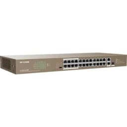 Неуправляемый 24 портовый PoE коммутатор F1126P-24-250W IP-COM