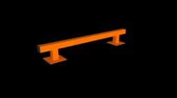 Колесоотбойник КО-50.1000.П металлический