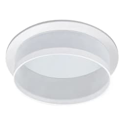 Светильник встраиваемый Feron DL700 потолочный GX70 белый круг 51093