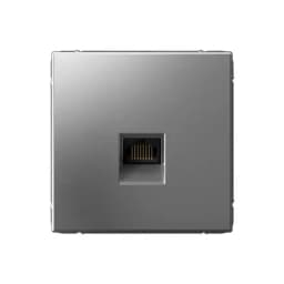 Розетка компьютерная ArtGallery RJ45 кат.5E механизм сталь SE GAL000983