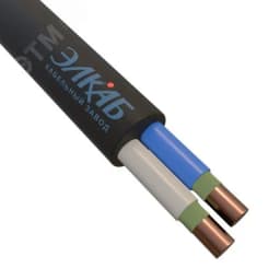 Кабель силовой ВВГнг(А)-FRLS 2х6,0 ок (N)-0,66 ТРТС