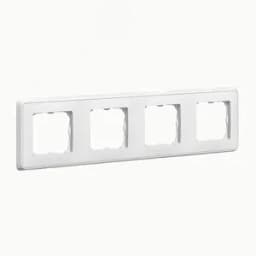 CARIVA Рамка 4 поста белая 773654 Legrand Euro