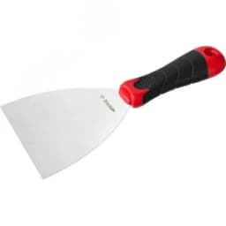 Шпатель "Мастер", профилированное нержавеющее полотно, 2к ручка, 100мм