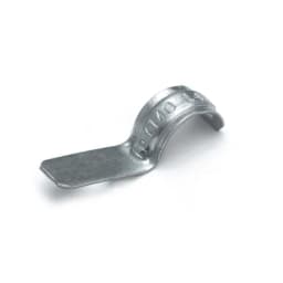 Скоба металлическая однолапковая СМО d14-15 мм для монтажного пистолета (без отверстий) (100шт/уп) Промрукав